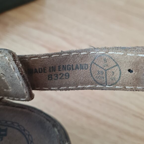 Vintage Dr. Martens MIE Cut Out Double Buckle Chunky Sandals Women 8 Fisherman - Picture 11 of 11